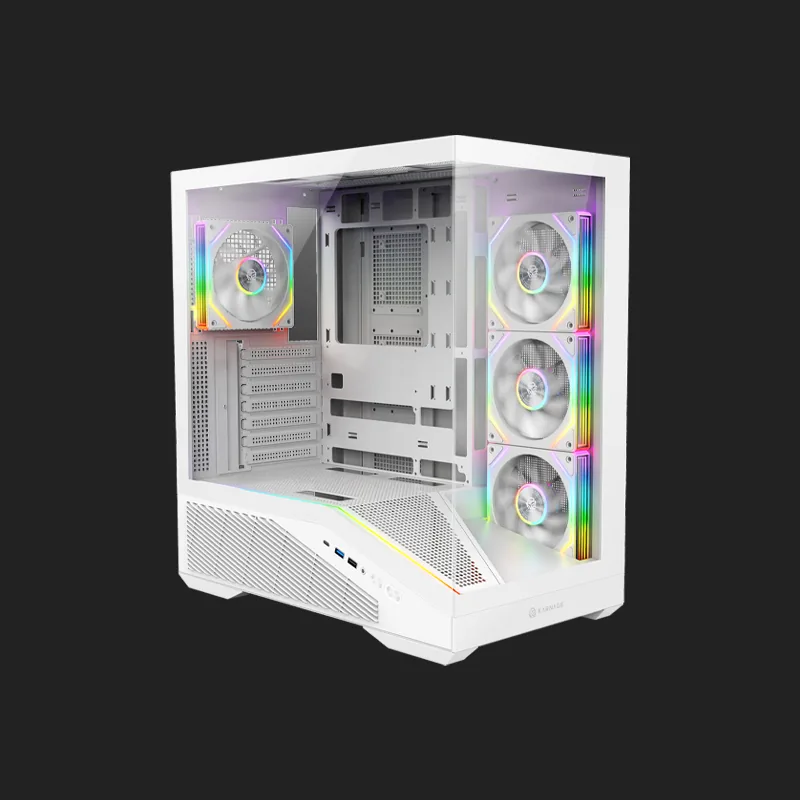 Karnage Hyperbeast Computer Cabinet - White