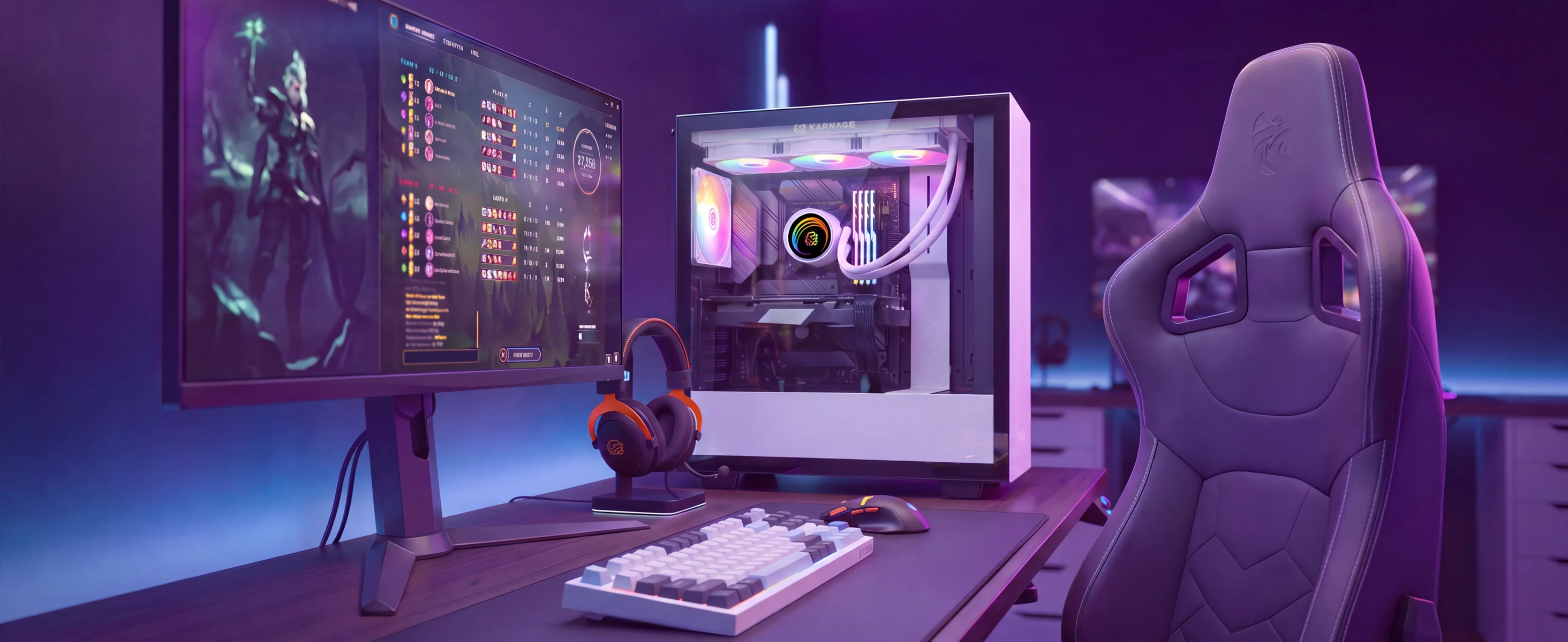 Karnage Frostbite 360mm Battlestation Showcase