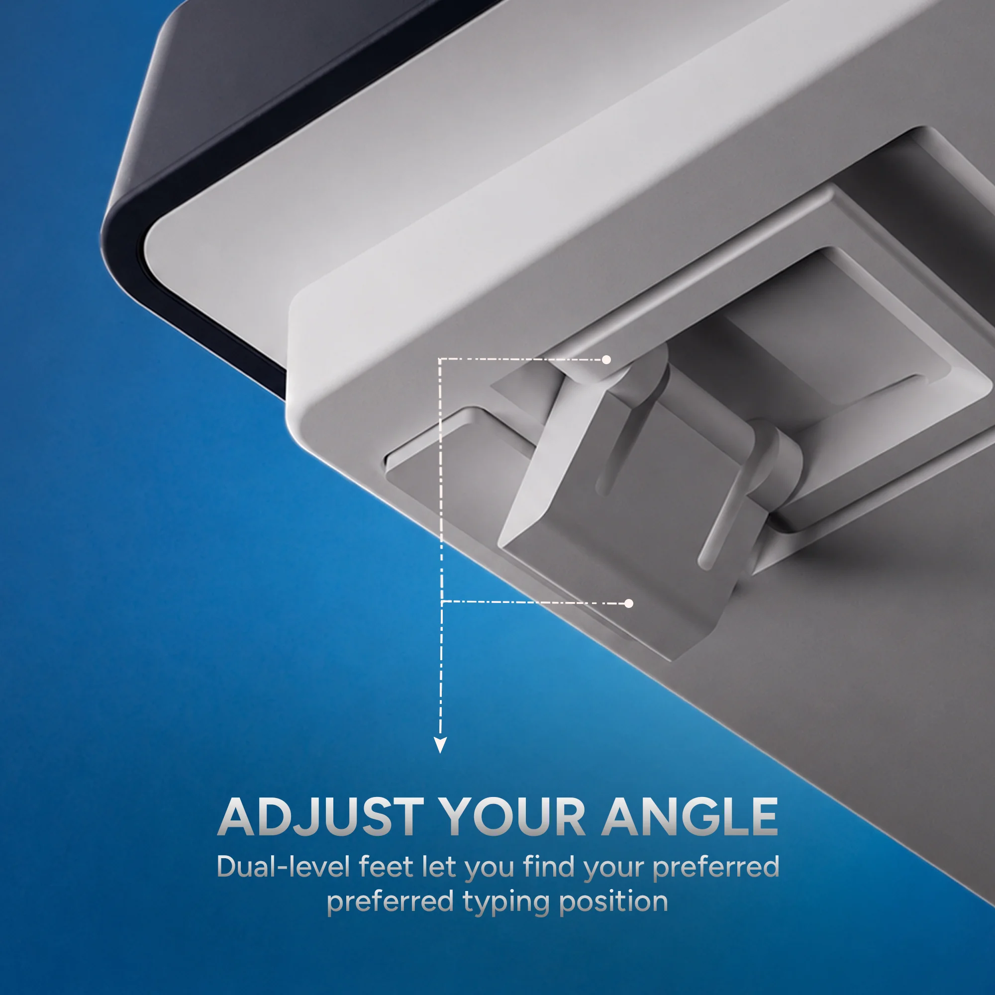 Karnage Sentinel 82 - Ergonomic Adjustable Typing Angles